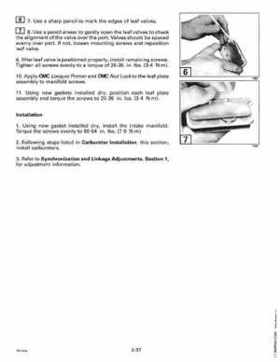 1997 Johnsoon Evinrude "EU" 50 thru 70 3-Cylinder Service Repair Manual, P/N 507266, Page 95