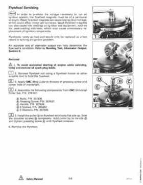 1997 Johnsoon Evinrude "EU" 50 thru 70 3-Cylinder Service Repair Manual, P/N 507266, Page 104