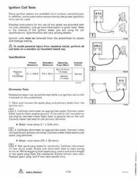 1997 Johnsoon Evinrude "EU" 50 thru 70 3-Cylinder Service Repair Manual, P/N 507266, Page 106