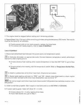 1997 Johnsoon Evinrude "EU" 50 thru 70 3-Cylinder Service Repair Manual, P/N 507266, Page 123