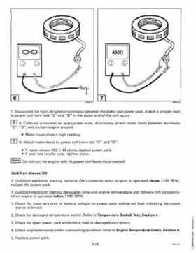 1997 Johnsoon Evinrude "EU" 50 thru 70 3-Cylinder Service Repair Manual, P/N 507266, Page 124