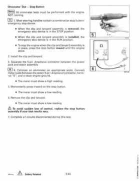 1997 Johnsoon Evinrude "EU" 50 thru 70 3-Cylinder Service Repair Manual, P/N 507266, Page 129