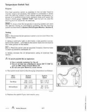 1997 Johnsoon Evinrude "EU" 50 thru 70 3-Cylinder Service Repair Manual, P/N 507266, Page 144