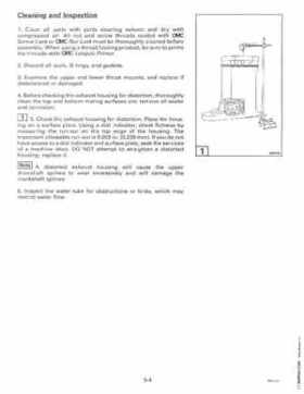 1997 Johnsoon Evinrude "EU" 50 thru 70 3-Cylinder Service Repair Manual, P/N 507266, Page 178