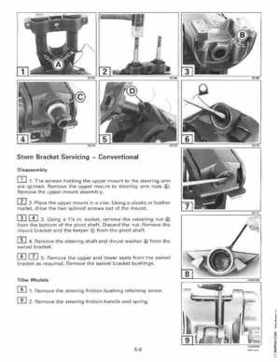 1997 Johnsoon Evinrude "EU" 50 thru 70 3-Cylinder Service Repair Manual, P/N 507266, Page 182