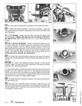 1997 Johnsoon Evinrude "EU" 50 thru 70 3-Cylinder Service Repair Manual, P/N 507266, Page 185