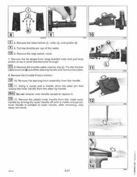 1997 Johnsoon Evinrude "EU" 50 thru 70 3-Cylinder Service Repair Manual, P/N 507266, Page 195