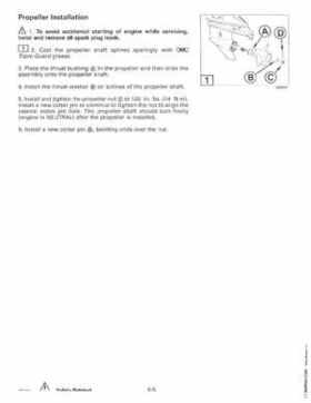 1997 Johnsoon Evinrude "EU" 50 thru 70 3-Cylinder Service Repair Manual, P/N 507266, Page 203
