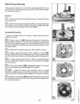 1997 Johnsoon Evinrude "EU" 50 thru 70 3-Cylinder Service Repair Manual, P/N 507266, Page 204