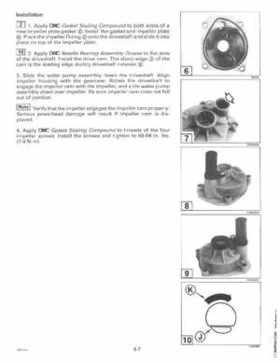 1997 Johnsoon Evinrude "EU" 50 thru 70 3-Cylinder Service Repair Manual, P/N 507266, Page 205