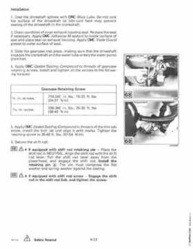 1997 Johnsoon Evinrude "EU" 50 thru 70 3-Cylinder Service Repair Manual, P/N 507266, Page 221