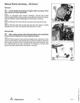 1997 Johnsoon Evinrude "EU" 50 thru 70 3-Cylinder Service Repair Manual, P/N 507266, Page 226