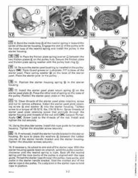 1997 Johnsoon Evinrude "EU" 50 thru 70 3-Cylinder Service Repair Manual, P/N 507266, Page 229