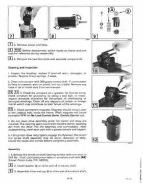 1997 Johnsoon Evinrude "EU" 50 thru 70 3-Cylinder Service Repair Manual, P/N 507266, Page 246