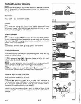 1997 Johnsoon Evinrude "EU" 50 thru 70 3-Cylinder Service Repair Manual, P/N 507266, Page 263