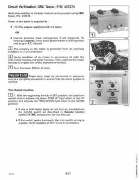 1997 Johnsoon Evinrude "EU" 50 thru 70 3-Cylinder Service Repair Manual, P/N 507266, Page 267
