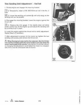 1997 Johnsoon Evinrude "EU" 50 thru 70 3-Cylinder Service Repair Manual, P/N 507266, Page 275