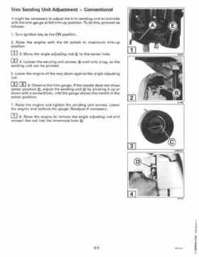 1997 Johnsoon Evinrude "EU" 50 thru 70 3-Cylinder Service Repair Manual, P/N 507266, Page 278