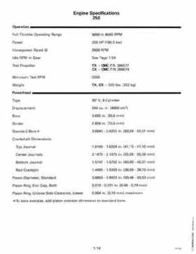 1998 Johnson Evinrude "EC" 125C, 130, 200, 225, 250 90 deg LV Service Repair Manual, P/N 520212, Page 20