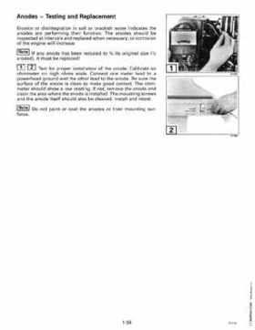 1998 Johnson Evinrude "EC" 125C, 130, 200, 225, 250 90 deg LV Service Repair Manual, P/N 520212, Page 40