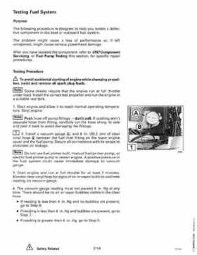 1998 Johnson Evinrude "EC" 125C, 130, 200, 225, 250 90 deg LV Service Repair Manual, P/N 520212, Page 88