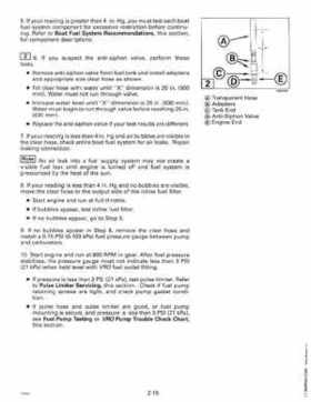 1998 Johnson Evinrude "EC" 125C, 130, 200, 225, 250 90 deg LV Service Repair Manual, P/N 520212, Page 89