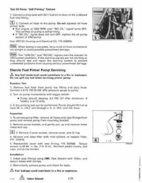 1998 Johnson Evinrude "EC" 125C, 130, 200, 225, 250 90 deg LV Service Repair Manual, P/N 520212, Page 99