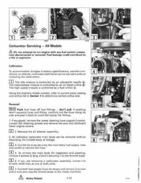 1998 Johnson Evinrude "EC" 125C, 130, 200, 225, 250 90 deg LV Service Repair Manual, P/N 520212, Page 106