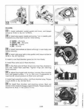 1998 Johnson Evinrude "EC" 125C, 130, 200, 225, 250 90 deg LV Service Repair Manual, P/N 520212, Page 109