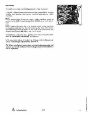 1998 Johnson Evinrude "EC" 125C, 130, 200, 225, 250 90 deg LV Service Repair Manual, P/N 520212, Page 114