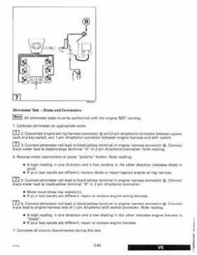 1998 Johnson Evinrude "EC" 125C, 130, 200, 225, 250 90 deg LV Service Repair Manual, P/N 520212, Page 166
