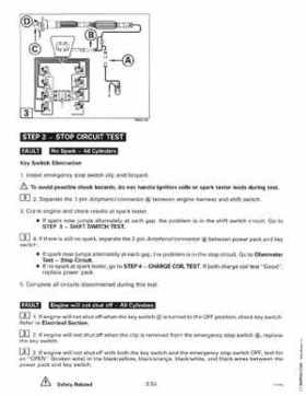 1998 Johnson Evinrude "EC" 125C, 130, 200, 225, 250 90 deg LV Service Repair Manual, P/N 520212, Page 175