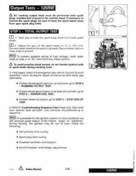 1998 Johnson Evinrude "EC" 125C, 130, 200, 225, 250 90 deg LV Service Repair Manual, P/N 520212, Page 186