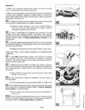 1998 Johnson Evinrude "EC" 125C, 130, 200, 225, 250 90 deg LV Service Repair Manual, P/N 520212, Page 210