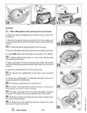 1998 Johnson Evinrude "EC" 125C, 130, 200, 225, 250 90 deg LV Service Repair Manual, P/N 520212, Page 230