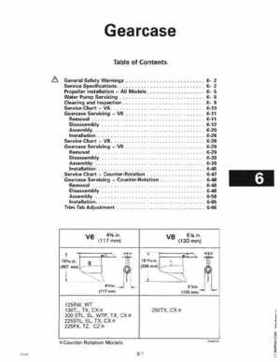 1998 Johnson Evinrude "EC" 125C, 130, 200, 225, 250 90 deg LV Service Repair Manual, P/N 520212, Page 277