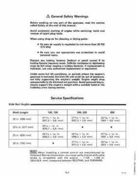 1998 Johnson Evinrude "EC" 125C, 130, 200, 225, 250 90 deg LV Service Repair Manual, P/N 520212, Page 278