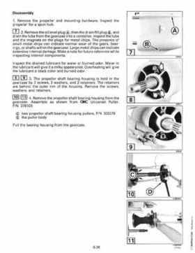 1998 Johnson Evinrude "EC" 125C, 130, 200, 225, 250 90 deg LV Service Repair Manual, P/N 520212, Page 306