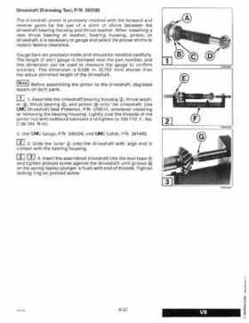 1998 Johnson Evinrude "EC" 125C, 130, 200, 225, 250 90 deg LV Service Repair Manual, P/N 520212, Page 313