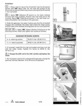1998 Johnson Evinrude "EC" 125C, 130, 200, 225, 250 90 deg LV Service Repair Manual, P/N 520212, Page 321