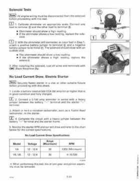 1998 Johnson Evinrude "EC" 125C, 130, 200, 225, 250 90 deg LV Service Repair Manual, P/N 520212, Page 353