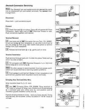 1998 Johnson Evinrude "EC" 125C, 130, 200, 225, 250 90 deg LV Service Repair Manual, P/N 520212, Page 377