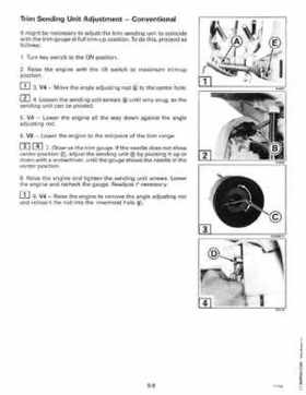 1998 Johnson Evinrude "EC" 125C, 130, 200, 225, 250 90 deg LV Service Repair Manual, P/N 520212, Page 398