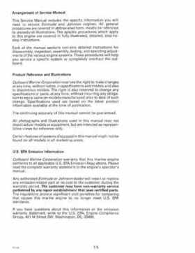 1998 Johnson Evinrude "EC" 2 thru 8 Service Repair Manual, P/N 520202, Page 11