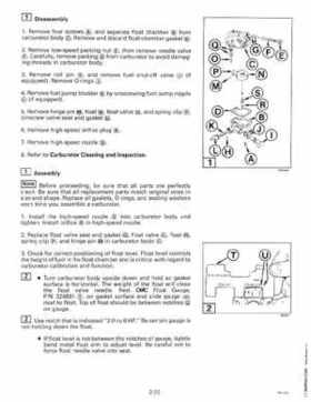 1998 Johnson Evinrude "EC" 2 thru 8 Service Repair Manual, P/N 520202, Page 71