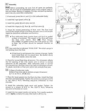 1998 Johnson Evinrude "EC" 2 thru 8 Service Repair Manual, P/N 520202, Page 76