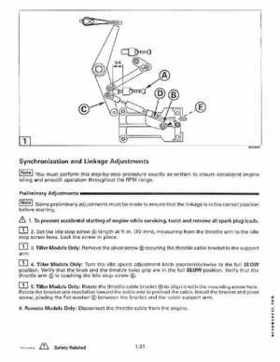 1998 Johnson Evinrude "EC" 25, 35 HP 3-Cylinder Outboards Service Repair Manual P/N 520205, Page 37