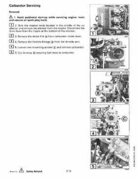 1998 Johnson Evinrude "EC" 25, 35 HP 3-Cylinder Outboards Service Repair Manual P/N 520205, Page 64