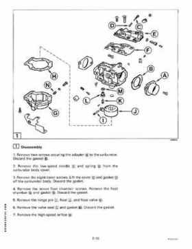 1998 Johnson Evinrude "EC" 25, 35 HP 3-Cylinder Outboards Service Repair Manual P/N 520205, Page 65