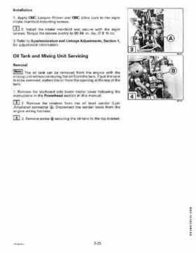1998 Johnson Evinrude "EC" 25, 35 HP 3-Cylinder Outboards Service Repair Manual P/N 520205, Page 74